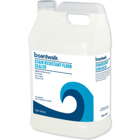 United Stationers Supply 115000-41ESSN Boardwalk® Stain Resistant Floor Sealer, Gallon Bottle, 4/Case image.
