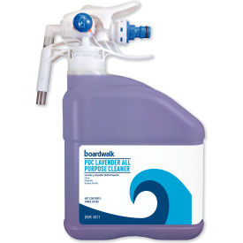United Stationers Supply BWK 4811EA Boardwalk® PDC All Purpose Cleaner, Lavender Scent, 3 Liter Bottle image.