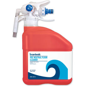 United Stationers Supply 956500-39ESSN Boardwalk® PDC Neutral Floor Cleaner, Tangy Fruit Scent, 3 Liter Bottle, 2/Case image.
