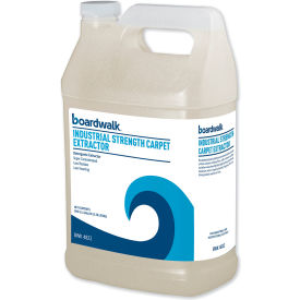 United Stationers Supply 092400-41ESSN Boardwalk® Industrial Strength Carpet ExtraCSor, Clean Scent, Gallon Bottle, 4/Case image.