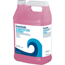 United Stationers Supply BWK7714EA Boardwalk® Industrial Strength Pot and Pan Detergent, Gallon Bottle image.
