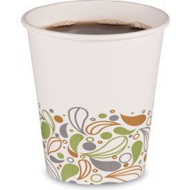 United Stationers Supply BWKDEER10HCUP Boardwalk® Paper Hot Drink Cups, 10 oz, Pack of 1000 image.