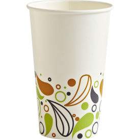 United Stationers Supply BWKDEER16CCUP Boardwalk® Printed Paper Cold Drink Cups, 16 oz, Pack of 1000 image.