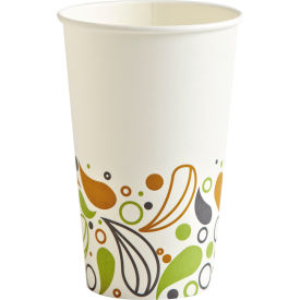 United Stationers Supply BWKDEER16HCUP Boardwalk® Printed Paper Hot Drink Cups, 16 oz, Pack of 1000 image.