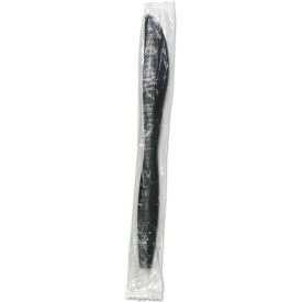 United Stationers Supply BWKKNIHWPPBIW Boardwalk® Heavyweight Wrapped Knife, Polypropylene, Black, Pack of 1000 image.