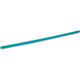 Marine Biodegradable Straws, 7-3/4"L, Ocean Blue, 375/Box, 10 Boxes/Carton view 2