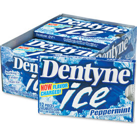 United Stationers Supply 00 12546 31254 00 Dentyne Ice® Sugarless Gum, Peppermint Flavour, Pack of 144 image.