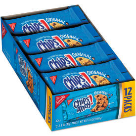 Nabisco Chips Ahoy Cookies, Chocolate Chip, 1.4 oz. Pack, 12/Box