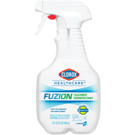 Clorox 31478 Clorox® Healthcare® Fuzion Cleaner Disinfectant, Unscented, 32 Oz. Spray Bottle, 9/Carton image.