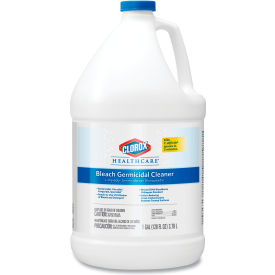 United Stationers Supply CLO68978EA Clorox® Healthcare® Hospital Cleaner Disinfectant w/Bleach, One Gallon, Single Bottle image.