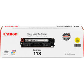 Canon 2659B001 (118) Toner, 2900 Page-Yield, Yellow Canon 2659B001 (118) Toner, 2900 Page-Yield, Yellow