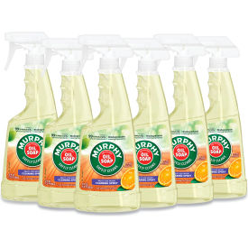 United Stationers Supply 1031 Murphy® Oil Soap Spray Formula, All-Purpose, Orange, 22 oz. Spray Bottle, 9/Case image.
