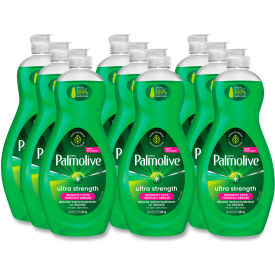 United Stationers Supply US04268A Ultra Palmolive® Dishwashing Liquid, Ultra Strength, Original Scent, 20 oz. Bottle, 9/Case image.