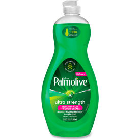 United Stationers Supply US04268AEA Ultra Palmolive® Dishwashing Liquid, Ultra Strength, Original Scent, 20 oz. Bottle image.