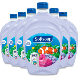 United Stationers Supply US05262A Softsoap® Liquid Hand Soap Refills, Fresh, 50 oz., 6/Case image.