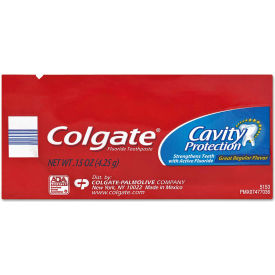United Stationers Supply 50130 Colgate® Cavity Protection Toothpaste, Regular Flavor, 0.15 oz, 1000 Tubes/Case image.
