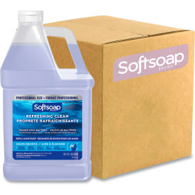 Liquid Hand Soap Refill, Refreshing Clean Scent, 128 oz. Bottle, 4/Case view 2