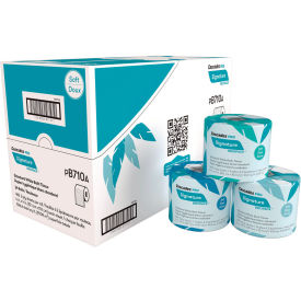 Signature Bath Tissue, Septic Safe, 2-Ply, White, 400 Sheets/Roll, 24 Rolls/Case view 2