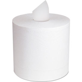 Cascades PRO Select Center-Pull Paper Towels, 2-Ply, 7-1/3 x 11, White, 600/Roll, 6 Roll/Carton