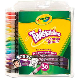 Crayola 687409 Crayola® Twistables Colored Pencils, 30 Assorted Colors/Pack image.
