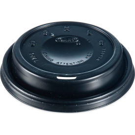 United Stationers Supply 16ELBLK Dart® Cappuccino Dome Sipper Lids For 12 oz to 24 oz Cups, Pack of 1000 image.