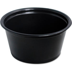 United Stationers Supply 200PCBLK Dart® Conex Complements Portion & Medicine Cups, 2 oz, Black, Pack of 2500 image.