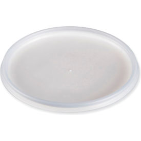 Plastic Cold Cup Lids, Fits 12 - 60 oz. Foam Cups, Translucent, 100/Pack, 10 Packs/Carton view 2