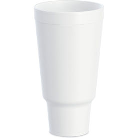Insulated Foam Pedestal Cups, 44 oz. Capacity, White, 300/Carton view 2