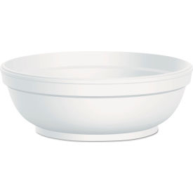 United Stationers Supply 6B20 Dart® Insulated Foam Bowls, 6 oz, White, Pack of 1000 image.