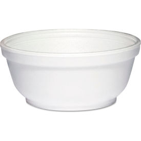 United Stationers Supply 8B20 Dart® Foam Bowls, 8 oz, White, Pack of 1000 image.