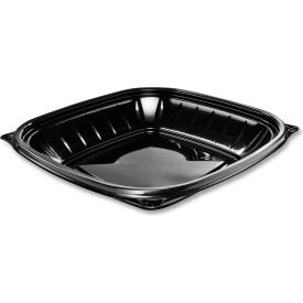 PresentaBowls Pro Bowl, 24 oz. Capacity, 8-1/2"W x 1-13/16"H, Black, 63 Bowls per Bag, 4 Bags per Carton view 2