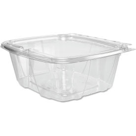 United Stationers Supply CH32DEF Dart® ClearPac SafeSeal Container w/ Flat Lid, 6-3/8"L x 2-5/8"W x 7-1/8"H, Pack of 200 image.