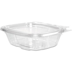 United Stationers Supply CH8DEF Dart® ClearPac SafeSeal Container w/ Flat Lid, 4-7/8"L x 1-3/8"W x 5-1/2"H, Pack of 200 image.