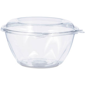 Tamper-Evident Bowl with Dome Lid, 32 oz. Cap., 7" Dia. x 3-3/8"H, Clear, 150/Carton view 2