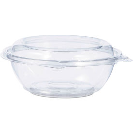 Tamper-Evident Bowl with Dome Lid, 8 oz. Cap., 5-1/2" Dia. x 2-1/8"H, Clear, 240/Carton view 2