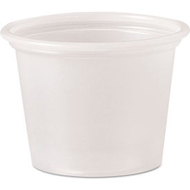 United Stationers Supply P100N Dart® Polystyrene Portion Cups, 1 oz, Translucent, Pack of 2500 image.