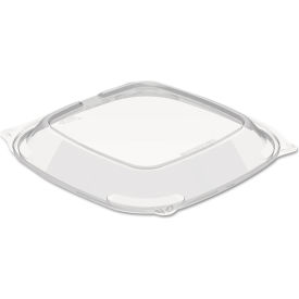 United Stationers Supply PP2464BDL Dart® PresentaBowls Pro Square Bowl Lids, 8-1/2" Dia x 1"H, Clear, Pack of 252 image.