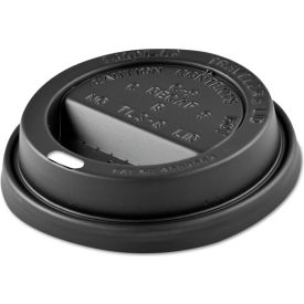 Solo Traveler Sip-Through Lids, Fits 12, 16, 20, 24 oz., Black, 1200/Carton view 2