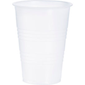 United Stationers Supply Y10 Dart® Conex Cold Drink Cups, 10 oz, Polystyrene, Clear, Pack of 100 image.