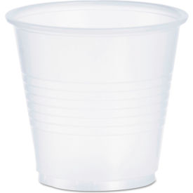 United Stationers Supply Y35 Dart® High-Impact Cold Drink Cups, 3-1/2 oz, Polystyrene, Translucent, Pack of 100 image.