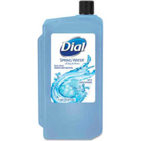 United Stationers Supply 4031*****##* Dial® Body Wash, Spring Water, 1 Liter Refill Cartridge, 8/Case - 4031 image.
