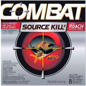 United Stationers Supply DIA 41913 Combat® Source Kill Large Roach Killing System, 8 Discs/Pack, 12 Packs - DIA 41913 image.