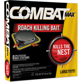 Dial Professional 51913 Roach Bait Insecticide, 0.49 Oz Bait, 8/Pack, 12 Pack/Carton image.