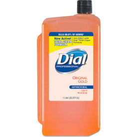 United Stationers Supply DPR84019 Dial Gold Antimicrobial Soap Refill Floral, 1000mL 8/Case - DPR84019 image.