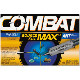 United Stationers Supply DIA05457 Combat® Source Kill MAX Ant Killing Gel, 27g Tube, 12 Tubes - DIA05457 image.