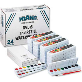 Prang DIX08020 Professional Watercolors, 8 Assorted Colors,Masterpack, 36/Set