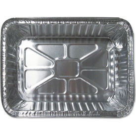 United Stationers Supply 25030500 Durable Packaging Aluminum Closable Container, Silver, Pack of 500 image.