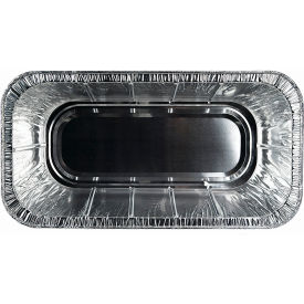 United Stationers Supply 5200-100 Durable Packaging Aluminum Steam Table Pans, 1/3 Size, 80 oz, Pack of 100 image.