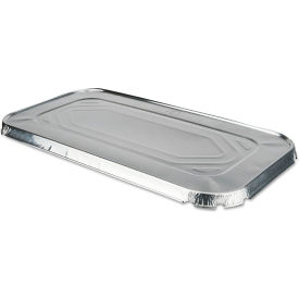 United Stationers Supply 8500-100 Durable Packaging Aluminum Steam Table Lids, Fits 1/3 Size Pan, Pack of 100 image.