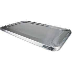 United Stationers Supply 8900CRL Durable Packaging Aluminum Steam Table Lids, Fits Rolled Edge Full-Size Pan, Pack of 50 image.